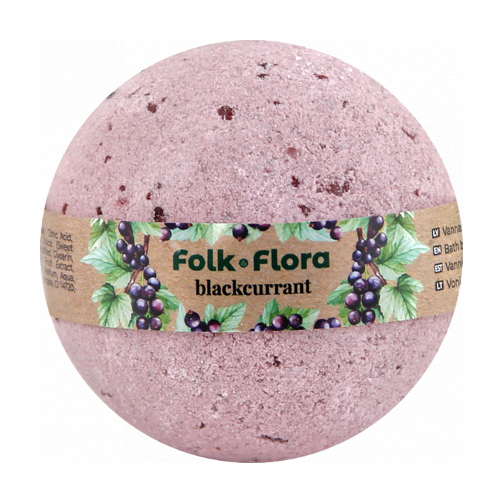Бомбочка для ванни Folk &amp; Flora Смородина, 130 г